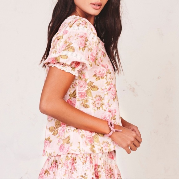 LoveShackFancy NWT  Concord top Painted fences small - Picture 4 of 7